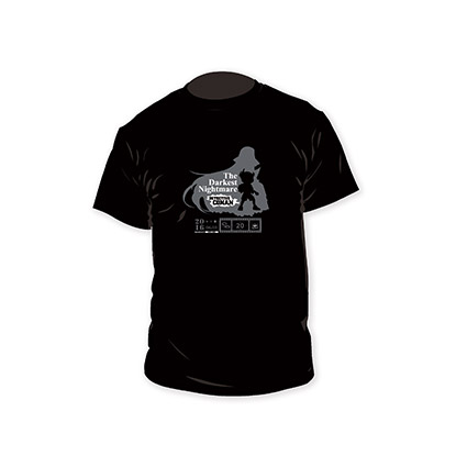 T恤-S/M/L/XL-M20純黑的惡夢