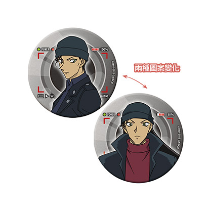 3D光柵胸章7.5cm-赤井